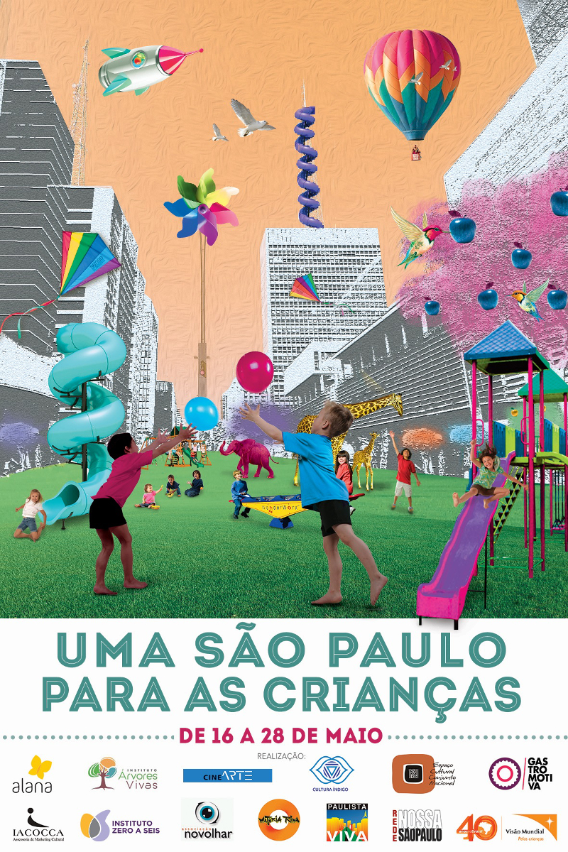 Evento “Uma São Paulo para as Crianças”: programação para pais e filhos vai até o dia 28 de maio