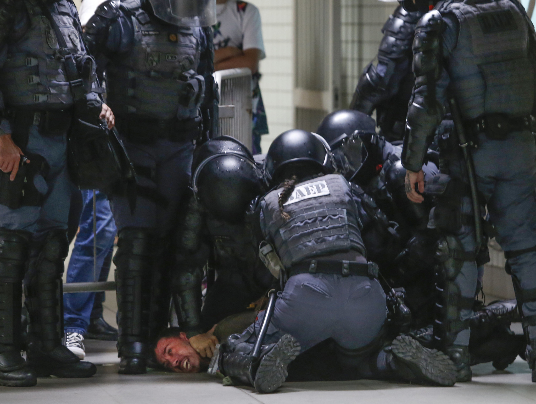 Violência policial em São Paulo